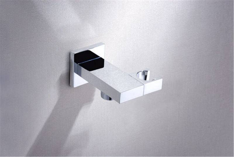 Olotos Brausehalter Duschkopfhalterung Verstellbare Handbrause Halterung Wandhalter, aus Massiv Messing verchromt rund eckig Brauseanschluss Olotos Brausehalter Duschkopfhalterung Verstellbare Handbrause Halterung Wandhalter, aus Massiv Messing verchromt rund eckig Brauseanschluss von Olotos