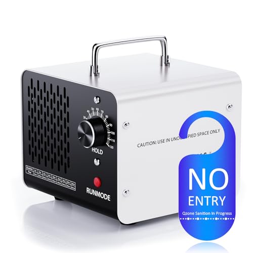 Olubfdh Ozongenerator 30000mg/Std Ozongerät Ozonisator Industrieller O3 Ozon Luftreiniger, 120 Min Timer Geruchskiller bis zu 300㎡, Ozonator für Auto Wohnung, Rauch, Haustiergerüche, Küchengerüche von Olubfdh