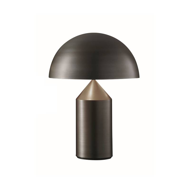 Oluce - Atollo Tischleuchte Medium Satin Bronze von Oluce