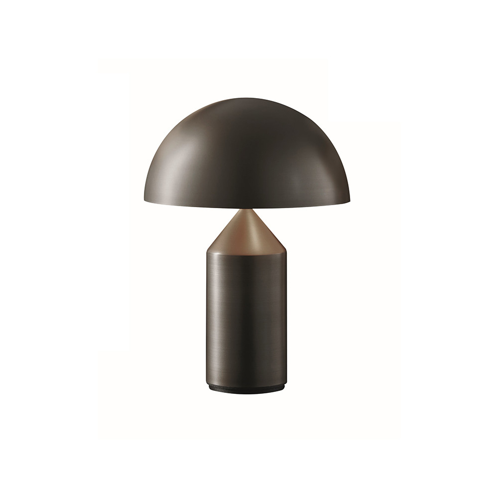 Oluce - Atollo Tischleuchte Small Satin Bronze von Oluce