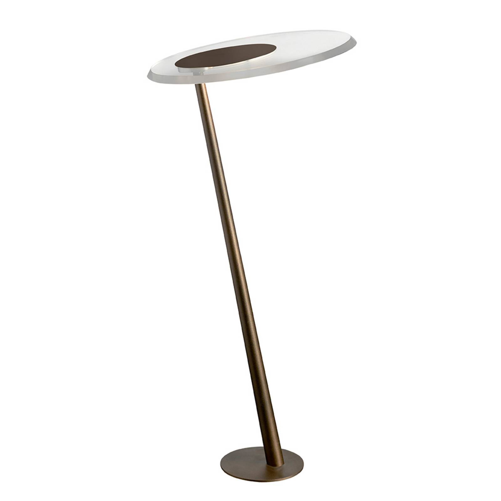 Oluce Amanita 319 LED-Wegeleuchte, indian brown von Oluce