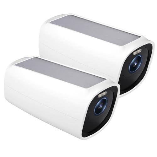 Olycism 2 Stück Silikonhülle für Eufy Security S330 eufyCam 3, hochwertige Silikonhülle ist staubdicht, antioxidativ, wasserabweisend, UV-beständig Weiß 2er Pack Olycism 2 Stück Silikonhülle für Eufy Security S330 eufyCam 3, hochwertige Silikonhülle ist staubdicht, antioxidativ, wasserabweisend, UV-beständig Weiß 2er Pack von Olycism