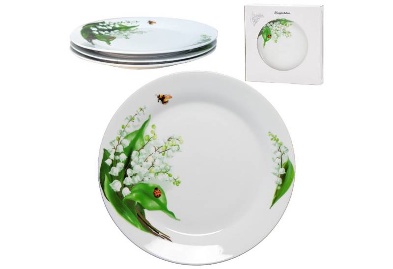 Olymp Handels GmbH Teller Teller 3er Set Maiglöckchen Ø 26,5 cm Olymp Handels GmbH Teller Teller 3er Set Maiglöckchen Ø 26,5 cm von Olymp Handels GmbH