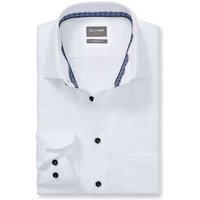 OLYMP Businesshemd "Luxor Comfort Fit New-Kentkragen" kontrastfarbene Details an Krageninnenseite, comfort fit OLYMP Businesshemd "Luxor Comfort Fit New-Kentkragen" kontrastfarbene Details an Krageninnenseite, comfort fit von Olymp