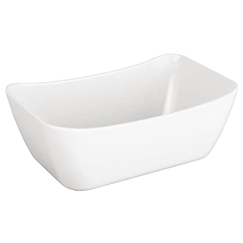 Kristallon Curve Crock 1/4 White von Olympia