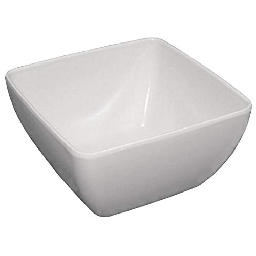 Kristallon Curved Melamine Bowl White - 200mm von Olympia