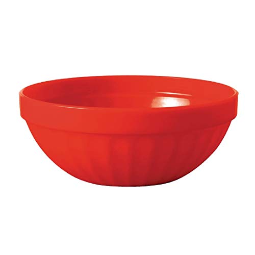 Kristallon Polycarbonate Bowl Red - 190ml 6.7oz 102mm 4" (Box 12) von Olympia