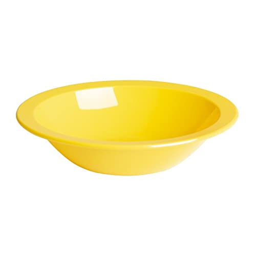 Kristallon Polycarbonate Bowl Yellow - 400ml 14oz 6 3/4" (Box 12) von Olympia