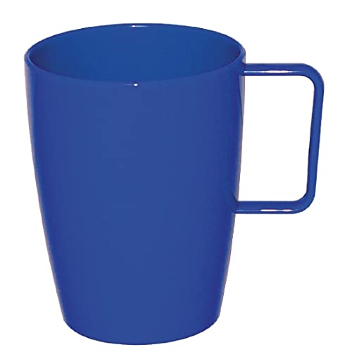 Kristallon Polycarbonate Handled Beaker Blue - 284ml 10oz (Box 12) von Olympia