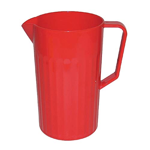 Kristallon Polycarbonate Jug Red - 1.4Ltr (Box 1) von Olympia