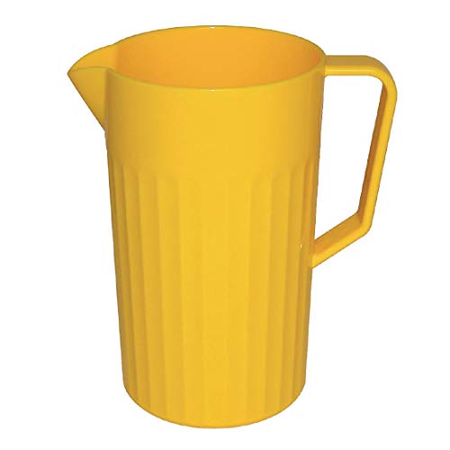 Kristallon Polycarbonate Jug Yellow - 1.4Ltr (Box 1) von Olympia