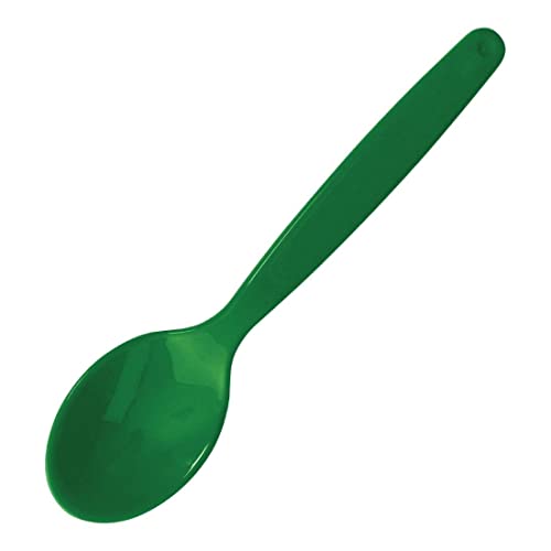 Kristallon Polycarbonate Spoon Green - 170mm (Pack 12) von Olympia