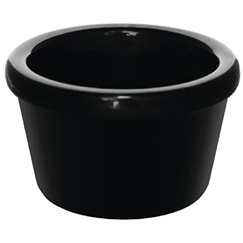 Melamine Ramekin Black - 1.5oz (Box 12) von Olympia