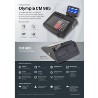 Olympia CM 985 Registrierkasse Schwarz von Olympia