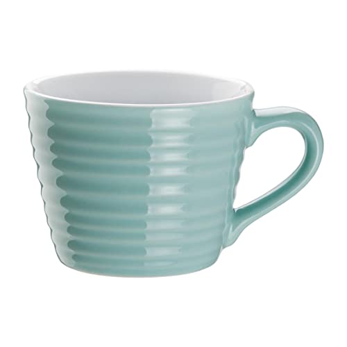 Olympia Caf Aroma Tassen in Aqua, Steingut, 230 ml, 6 Stück von Olympia