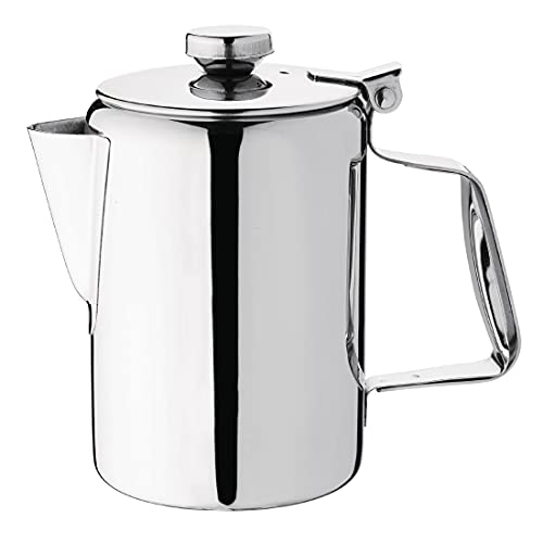 Olympia Concorde Kaffeekanne aus Edelstahl, italienische Espressokanne, 590 ml von Olympia