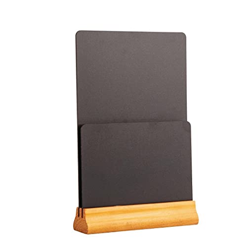 Olympia Double Blackboard Menu Holder - 325(h) x210(w) x55(d) mm 12 3/4x8.25x2 1/4" von Olympia