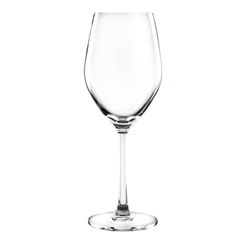 Olympia FB553 Cordoba Weinglas, 340 ml Fassungsvermögen, 213 mm x 79 mm, transparent, 6 Stück von Olympia