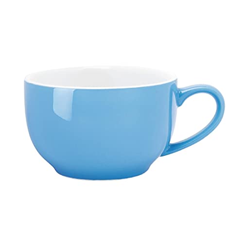 Olympia Kaffeetasse, blau, 228 ml, innovatives Design mit neuen nützlichen Funktionen von Olympia