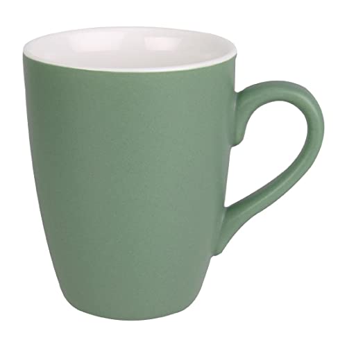 Olympia Pastel Porcelain Mug Green - 340ml 12oz (Box 6) von Olympia