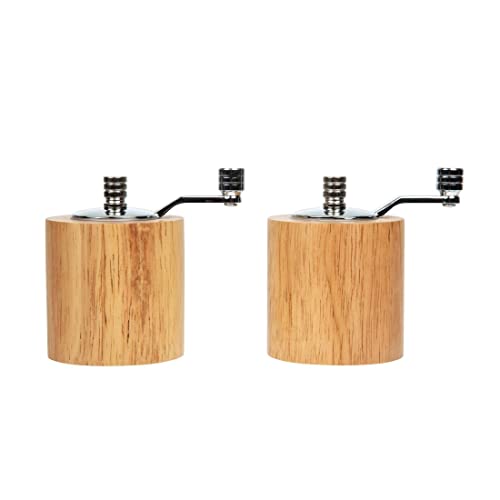 Olympia Salz- und Pfeffermühlenset Heveaholz 8cm von Olympia