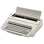 Olympia Schreibmaschine Carrera de luxe 41,2 x 11,7 x 37,5 cm Weiß von Olympia
