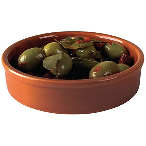 Olympia Tapas Rustic Mediterranean Dish Large - 134x30mm 5 1/4" (Box 6) von Olympia