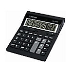 Olympia Tischrechner LCD 612 SD 12-stelliges Display Schwarz von Olympia