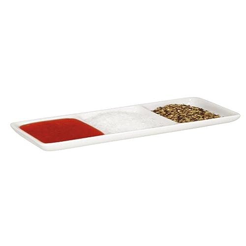 Olympia Whiteware 3 section Dish - 6x15cm 2 1/2x6" (Box 12) von Olympia