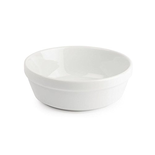 Olympia Whiteware Runde Kuchenschalen 47 x 137 x 137 mm, Porzellan-Küchenschale 6 Stück Olympia Whiteware Runde Kuchenschalen 47 x 137 x 137 mm, Porzellan-Küchenschale 6 Stück von Olympia