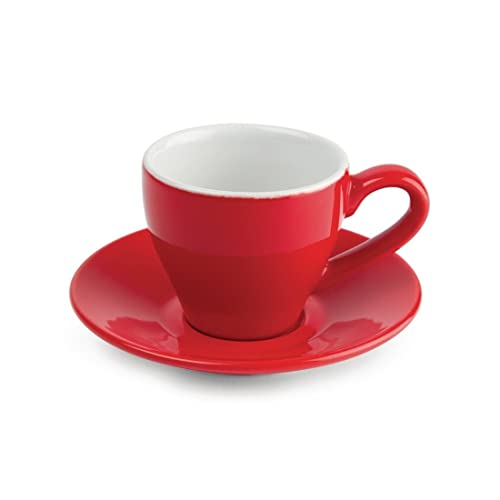 Olympia gk070 Café Espresso Tasse, 100 ml, 3,5 OZ, Rot (12 Stück) von Olympia