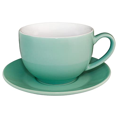 Olympia gk077 Café Cappuccino Cup, 340 ml, 12 oz, Aqua (12 Stück) von Olympia