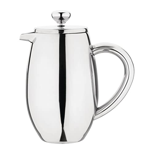 Olympia Cafetiere Insulated St/St - 3 Cup 350ml, Silber von Olympia