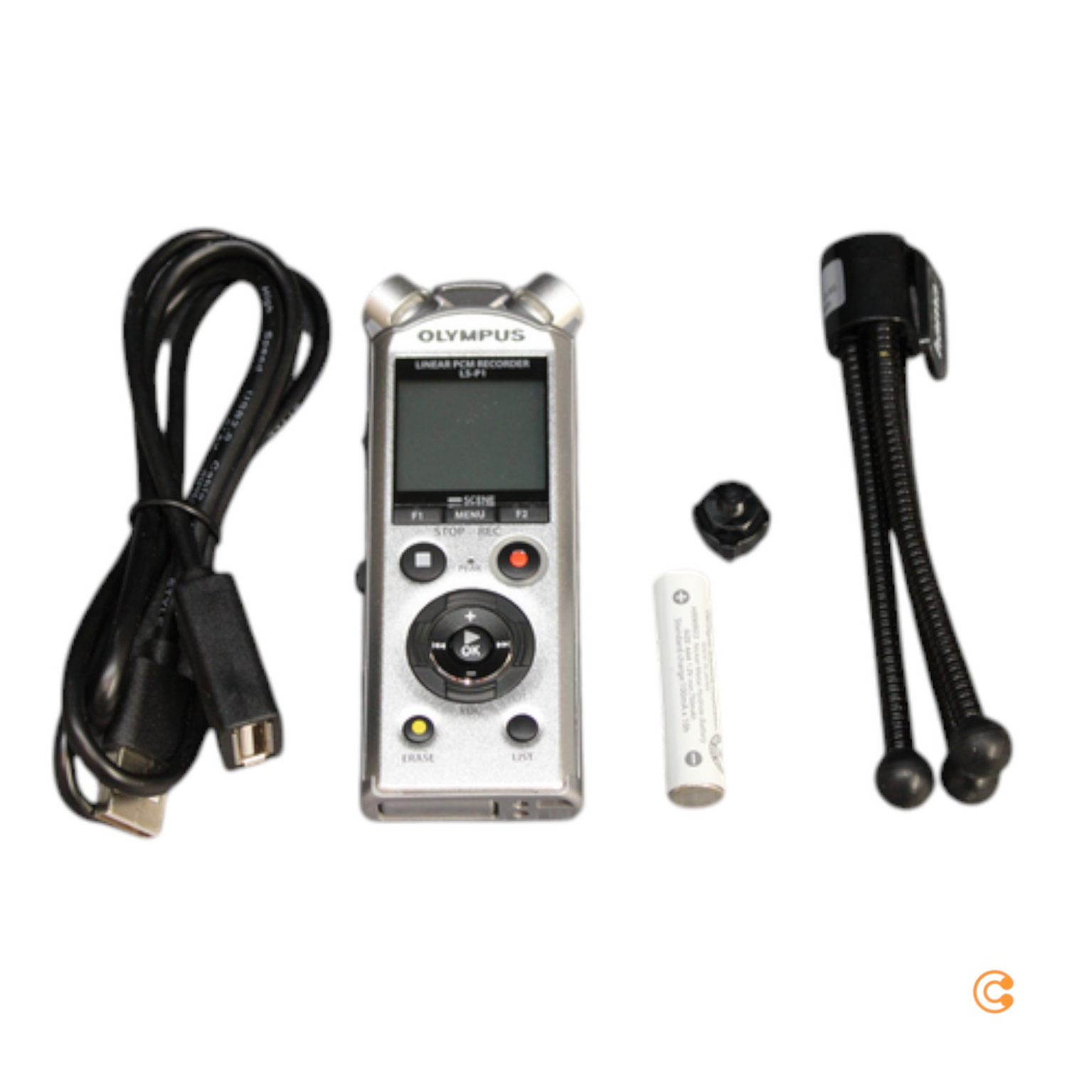 Olympus Digitales Diktiergerät Ls P1 Podcaster Aufzeichnungsdauer Siehe Text B-Ware von Olympus