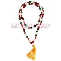 Navratna Mala/Original Neun Stein Set Rosenkranz I 9 Planeten Handarbeit Chakra Navratna Mala/Original Neun Stein Set Rosenkranz I 9 Planeten Handarbeit Chakra von OmPoojaShop
