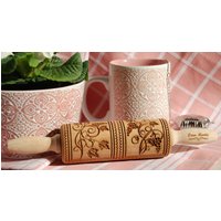 Grape Embossed Nudelholz Textur Forme Grilla Per Crostata Trauben Springerle Form Keksform Lebkuchen Backen von OmaMarta