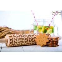 West Higland White Terrier Geprägt Teigroller Ausstecher Muttertag Geschenk Ornament von OmaMarta