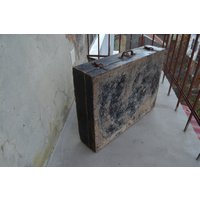Vintage Holzkiste - Holztruhe Kleine Primitive Aufbewahrungsbox Locker Mit Deckel Primitives Landhaus Dekor Wohnkultur von OmaOmaOpaOpa