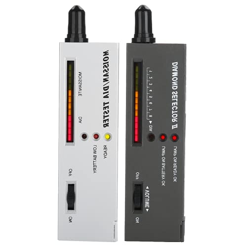 Diamond Tester, Gold Tester Test Tools Gold Testing Kit Tragbarer leichter grüner Indikator mit kleinem Testtablett für Schmuck Diamant Moissanite Test Diamond Tester, Gold Tester Test Tools Gold Testing Kit Tragbarer leichter grüner Indikator mit kleinem Testtablett für Schmuck Diamant Moissanite Test von Omabeta