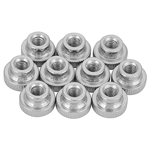 GB806 High Type Rändelmutter Rändelgriffmutter aus Kohlenstoffstahl M3 M4 M5 M6 M8 M10(M3（10pcs）) von Omabeta