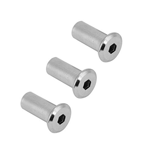M6/M8 Flachmuttern Sechskantmutter Eisenbeschichtete Nickelmöbel Sechskantmuttern Hochwertige M8 Flachmuttern(M8*22 30PCS) von Omabeta
