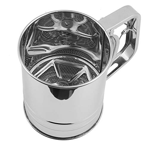 Mehl Sieb, Edelstahl Manuelle Mehl Sieb Sieb Sieb Sieb Sieb Küchen Werkzeug Essential Bakings Utensil für Ein Besseres Backwaren-Erlebnis Mehl Sieb, Edelstahl Manuelle Mehl Sieb Sieb Sieb Sieb Sieb Küchen Werkzeug Essential Bakings Utensil für Ein Besseres Backwaren-Erlebnis von Omabeta