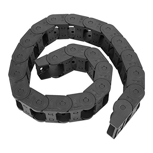 Omabeta 100 Cm Nylonkabelträger Dragkette Energiekette 25 X 38 Mm Offen Beide Seitenlast Stiller Betriebsbetrieb Hochtemperaturwiderstand für CNC 3D -Drucker -Gravurmaschine von Omabeta