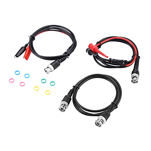 Omabeta BNC zu BNC Koaxialkabel Testkit 100m 50 Ohm mit Clips und Testhaken für Drahtlose Geräte -Tests WiFi -Router -Überwachung Omabeta BNC zu BNC Koaxialkabel Testkit 100m 50 Ohm mit Clips und Testhaken für Drahtlose Geräte -Tests WiFi -Router -Überwachung von Omabeta