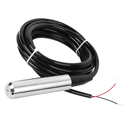 Omabeta Flüssigkeitsspiegel -Sensor Wasserstands -Senderdetektor 24VDC 4 Bis 20 MA Hohe Präzision IP68 mit 304 Edelstahl für Wasseröl -Flüssigkeitsmessung (Bereich 0-1 Meter) von Omabeta