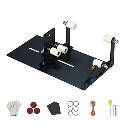 Omabeta Glasflaschenschneider - -Flaschen Schneidmaschine für Runde Quadratflaschen mit Schneidenden Klingen Stabile Befestigung für -Kunsthandwerkslampen Vasen von Omabeta