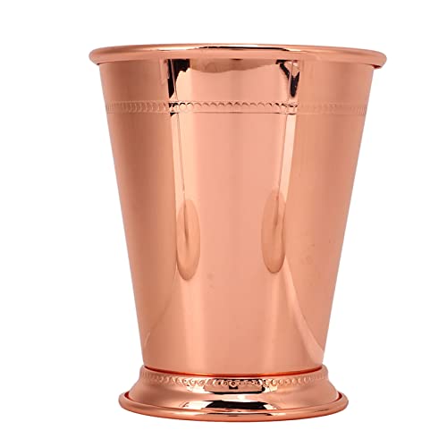 Omabeta Hammered Mint Julep Cup, Julep Cup Elegant Praktischer Edelstahl Langlebig für Zuhause(Roségold) von Omabeta