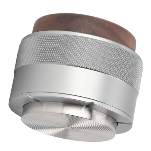 Omabeta Kaffeeverteiler Manipulationen, Konstanter Druck Edelstahlkaffee -Leveler für Gleichmäßige Grundstücke Verbesserten Geschmack (51 mm (Silber)) von Omabeta