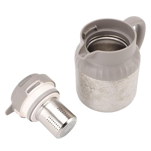 Omabeta Tragbarer Teekanne, 1100 Ml Reise -Tee -Infuser mit Eingebautem Feinem Netzfilter für Heißes Kaltes Kaffeemilchsaft Omabeta Tragbarer Teekanne, 1100 Ml Reise -Tee -Infuser mit Eingebautem Feinem Netzfilter für Heißes Kaltes Kaffeemilchsaft von Omabeta