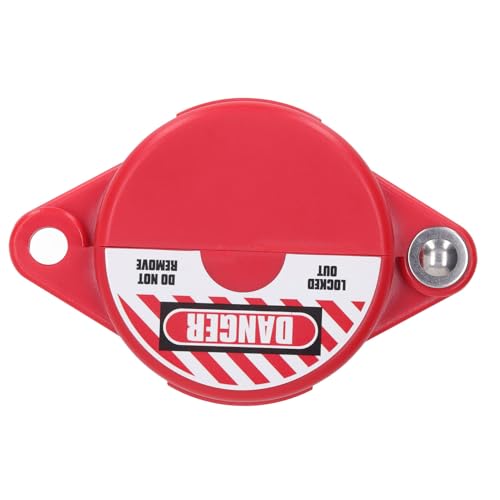 Omabeta Wasser Wasserhahnschloss, Gate Ventil Lockout Faltbare Rote Sperre Tagout Ventil 25 Bis 64 Mm Handradverriegelung Industriepipeline Isolation Tagout Omabeta Wasser Wasserhahnschloss, Gate Ventil Lockout Faltbare Rote Sperre Tagout Ventil 25 Bis 64 Mm Handradverriegelung Industriepipeline Isolation Tagout von Omabeta